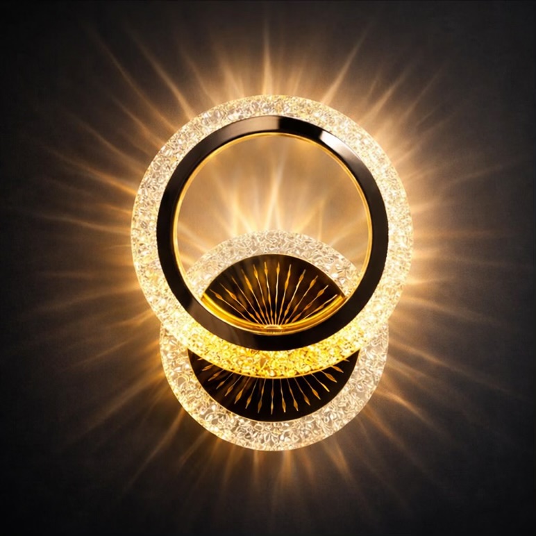 Ring LED Wall Light