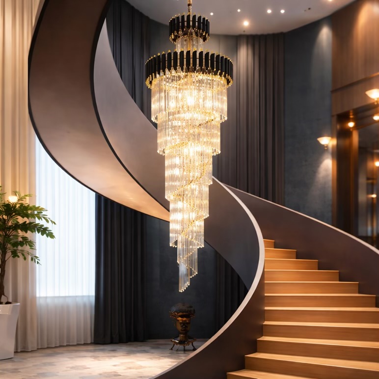 Duplex Double Layer LED Chandelier