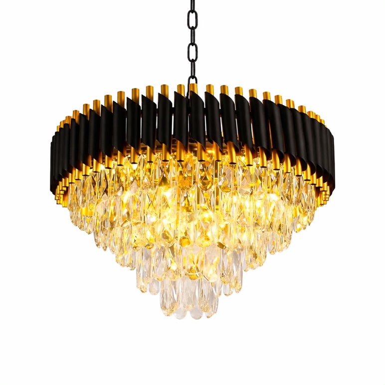 Black Mamba Chandelier 600mm – Luxury LED