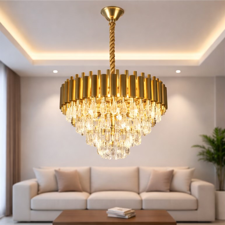 Coffee Color Luxury Chandelier (500mm)