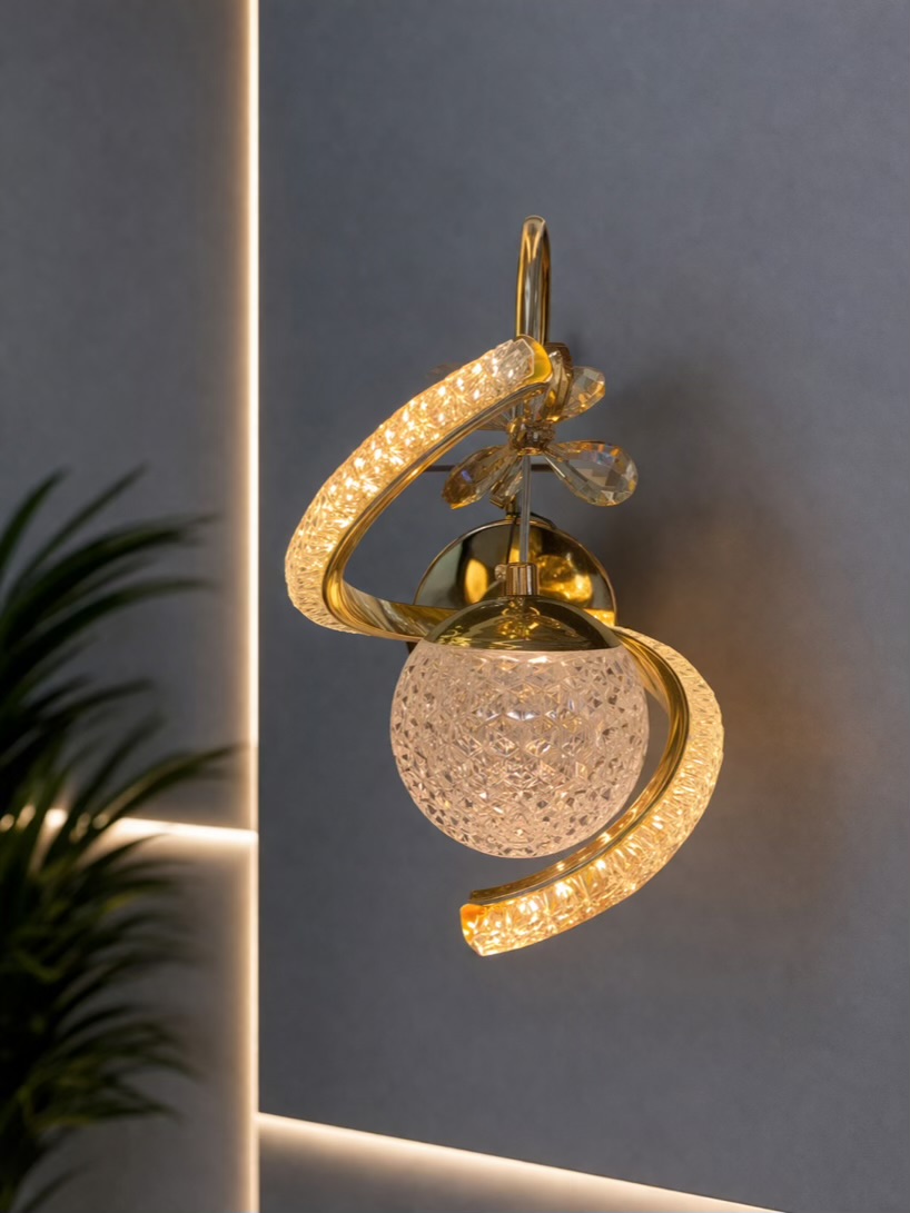 Spiral Designer Wall Lamp