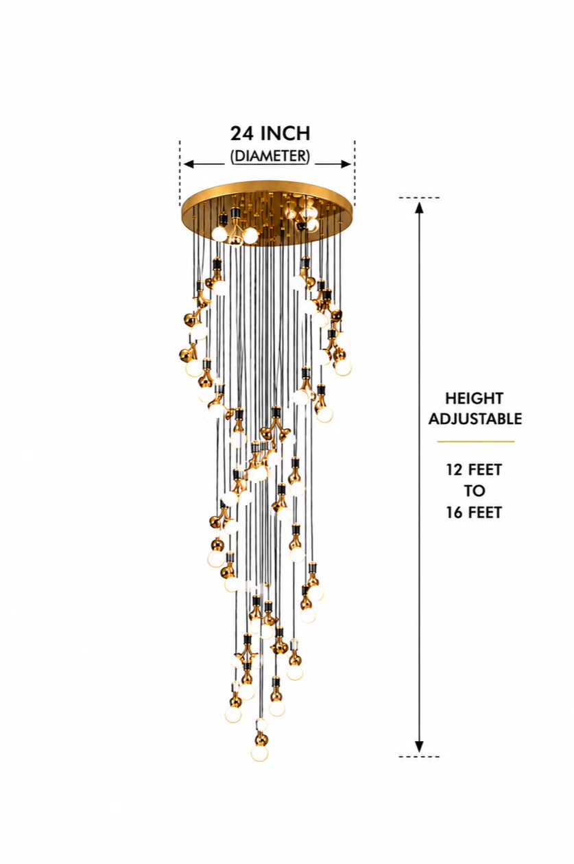 VGOLY Duplex LED Chandelier