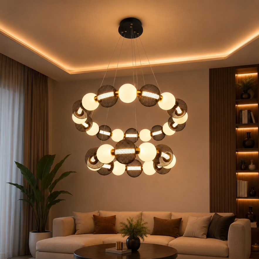 VGOLY Duel Ring Chandelier