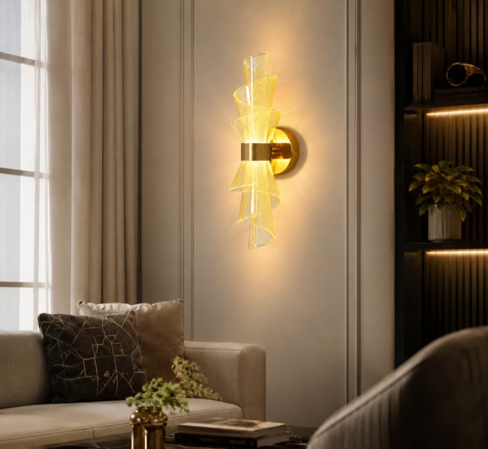 Spiral LED Wall Decorative Light
