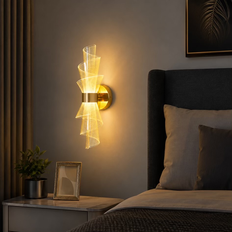 Spiral LED Wall Decorative Light