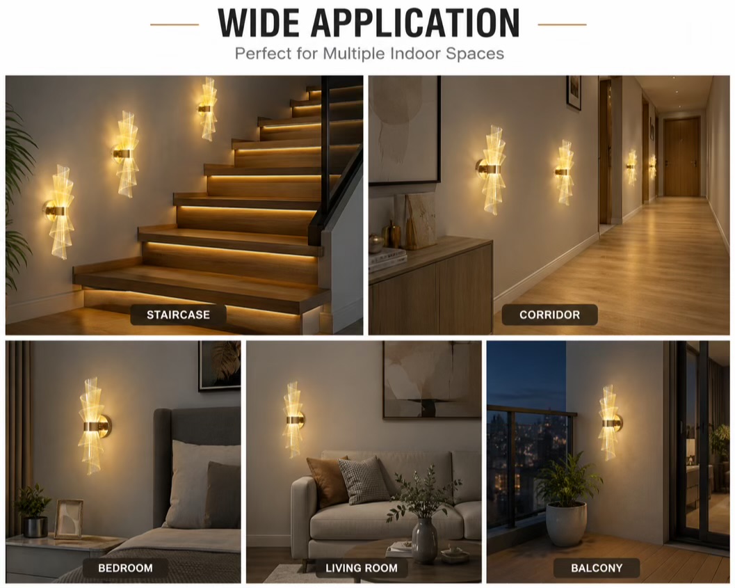 Spiral LED Wall Decorative Light