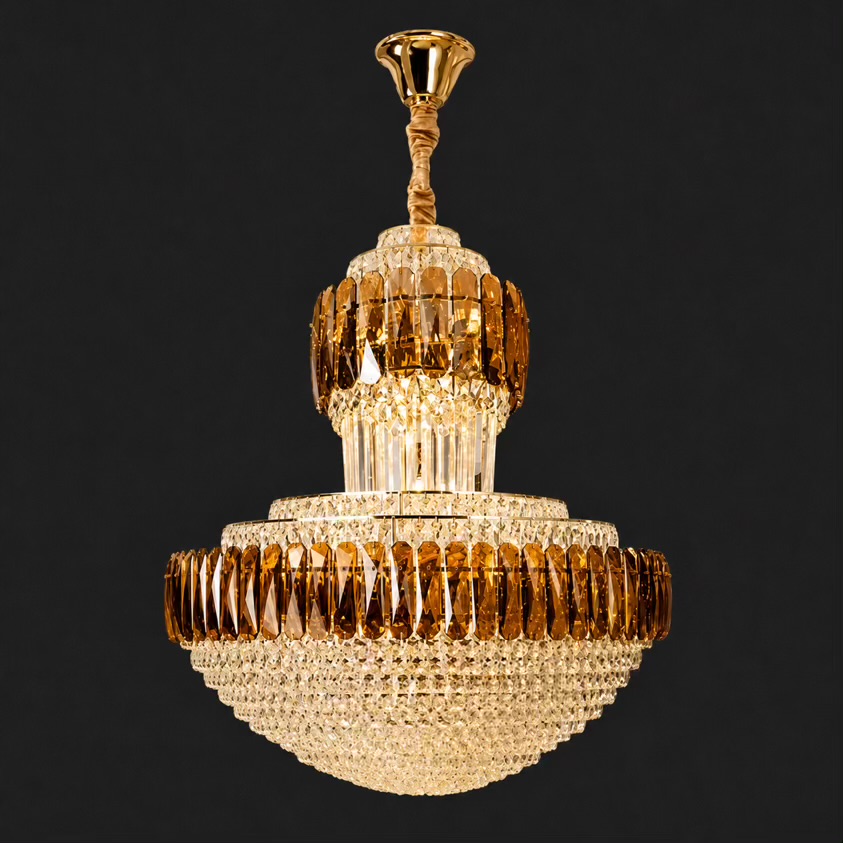 VGOLY Smoke Chandelier Duplex