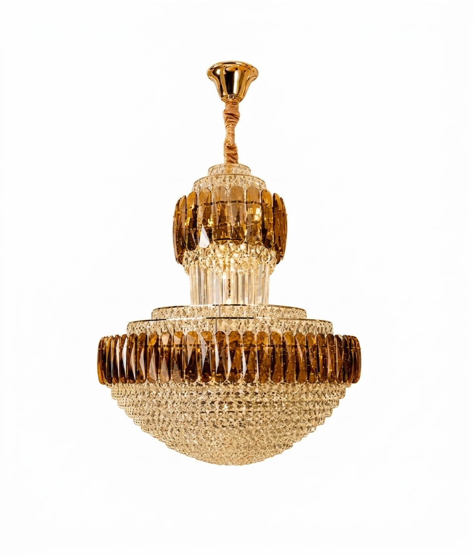 VGOLY Smoke Chandelier Duplex