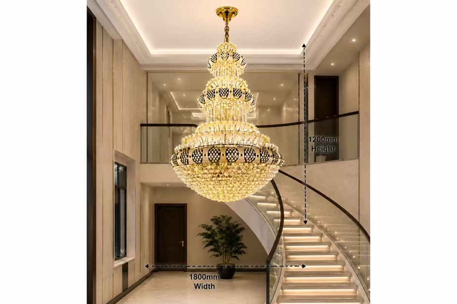 VGOLY Grand Crystal Chandelier