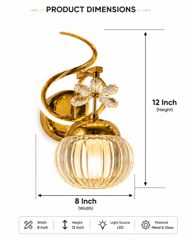 VGOLY Designer LED Wall Light