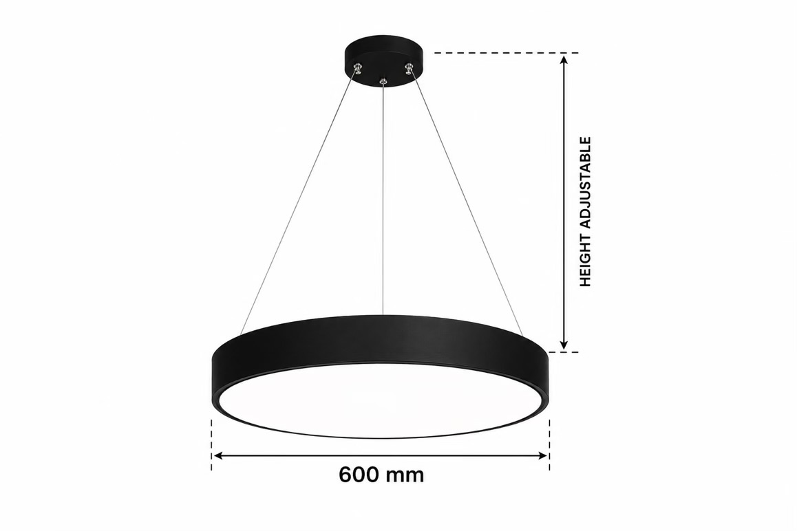 LED Linear Hanging Light – Office & Gym