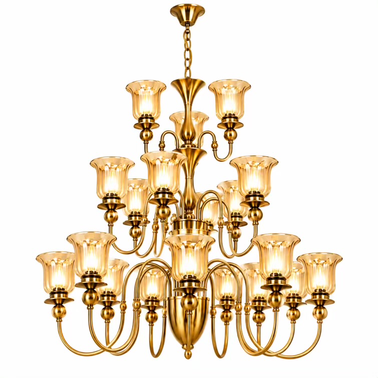 Luxury Double Layer Chandelier