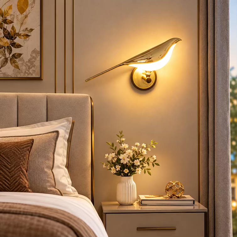 Bird Design Decorative Wall Lamp”