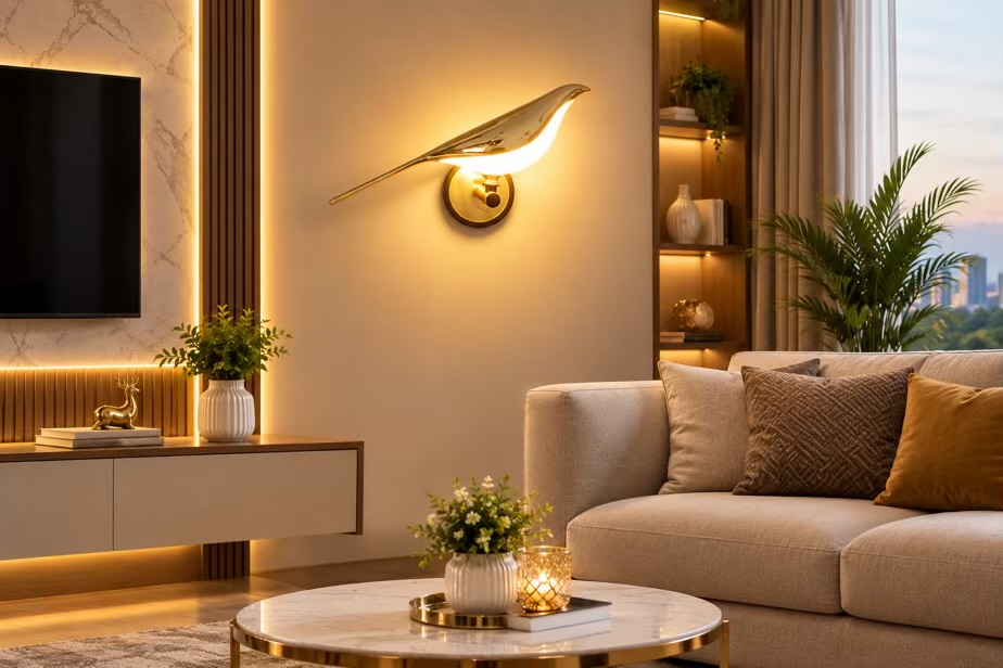 Bird Design Decorative Wall Lamp”