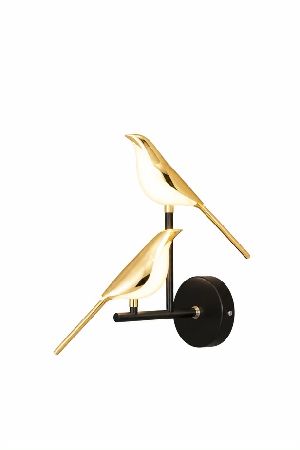Birds Decorative Wall Light Duel