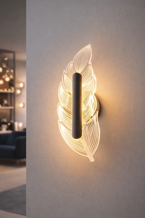 Leaf Design Decorative Wall Light”