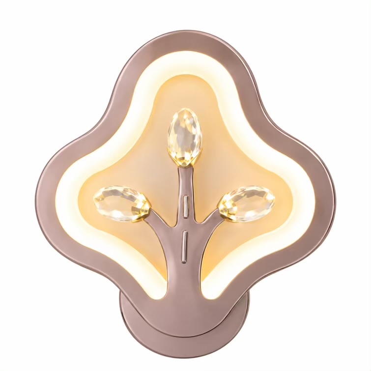 Rose Gold Decorative LED Wall Light