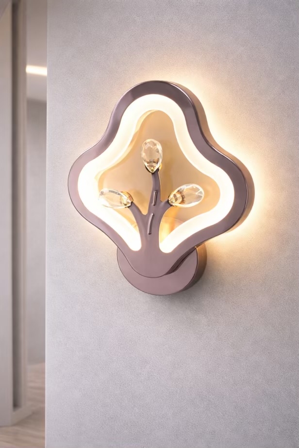 Rose Gold Decorative LED Wall Light