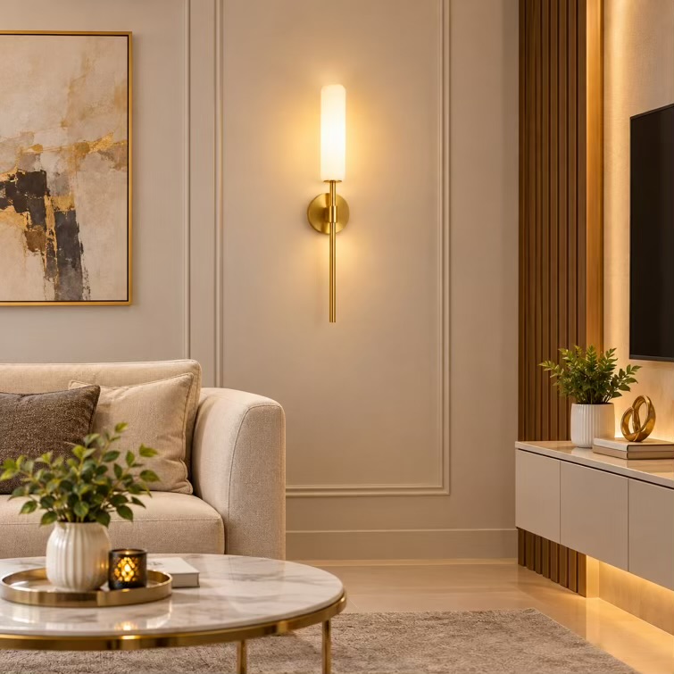 Long Decorative Wall Light For Living Room